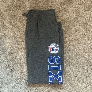 Women’s Philadelphia 76er’s Jogger Sweatpants Large